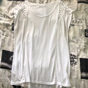 Cato white tank top